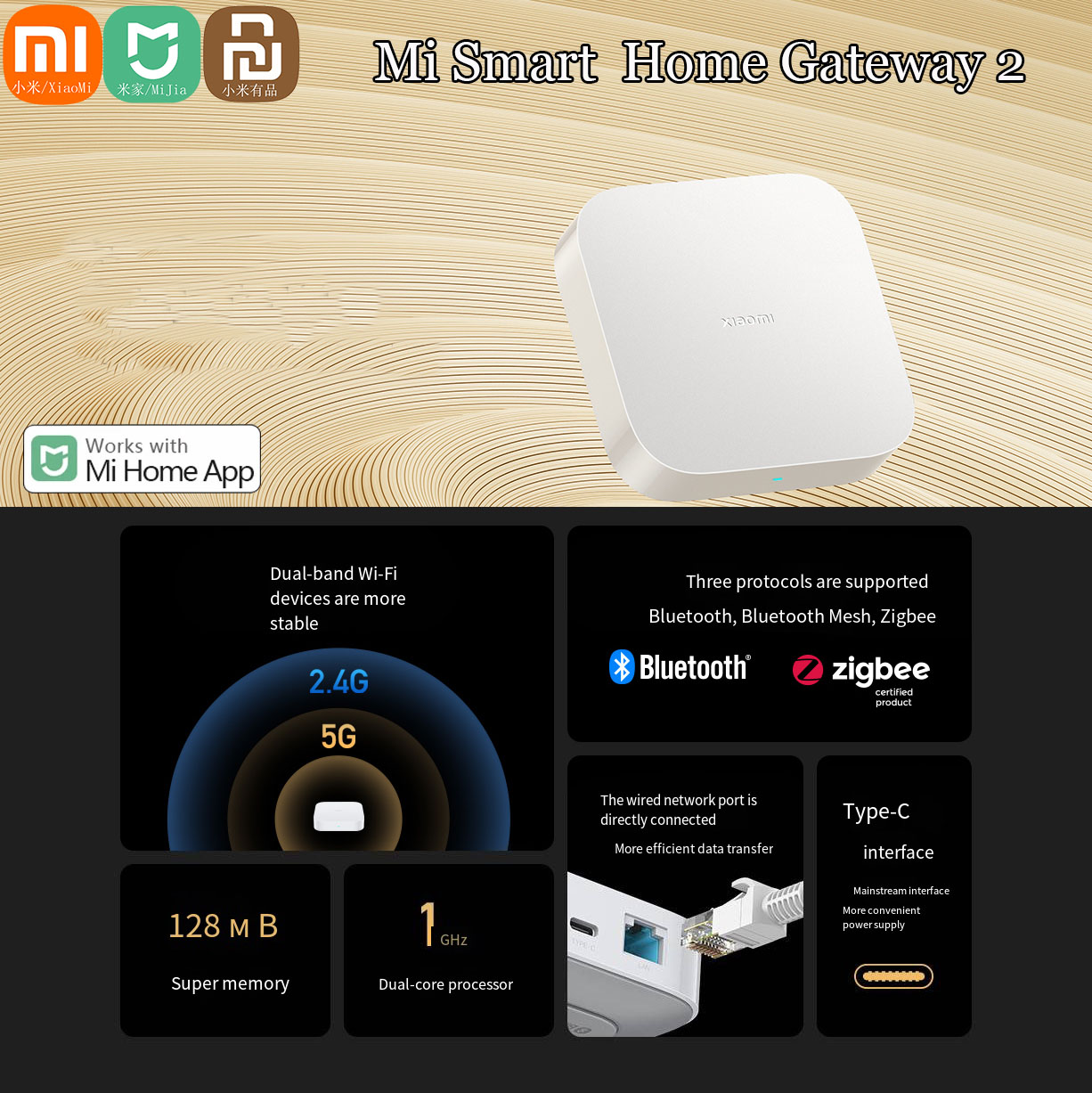 Xiaomi Mijia-Hub de casa intel - Xiaomi Hub Mijia Hub reseña y precio