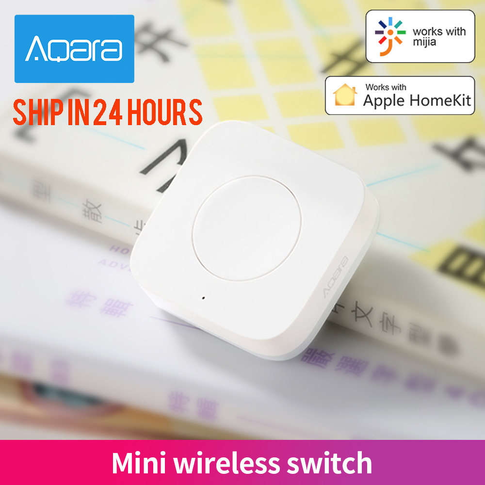 Aqara-Mini interruptor inalámb - Xiaomi Hub Mijia Hub reseña y precio