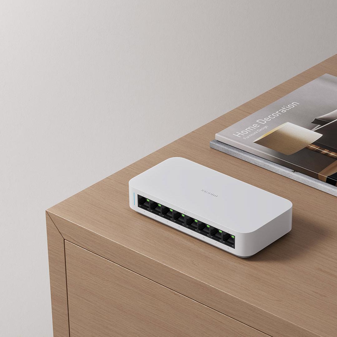 Xiaomi Mi 8 puertos RJ45 Gigab - Xiaomi Hub Mijia Hub reseña y precio