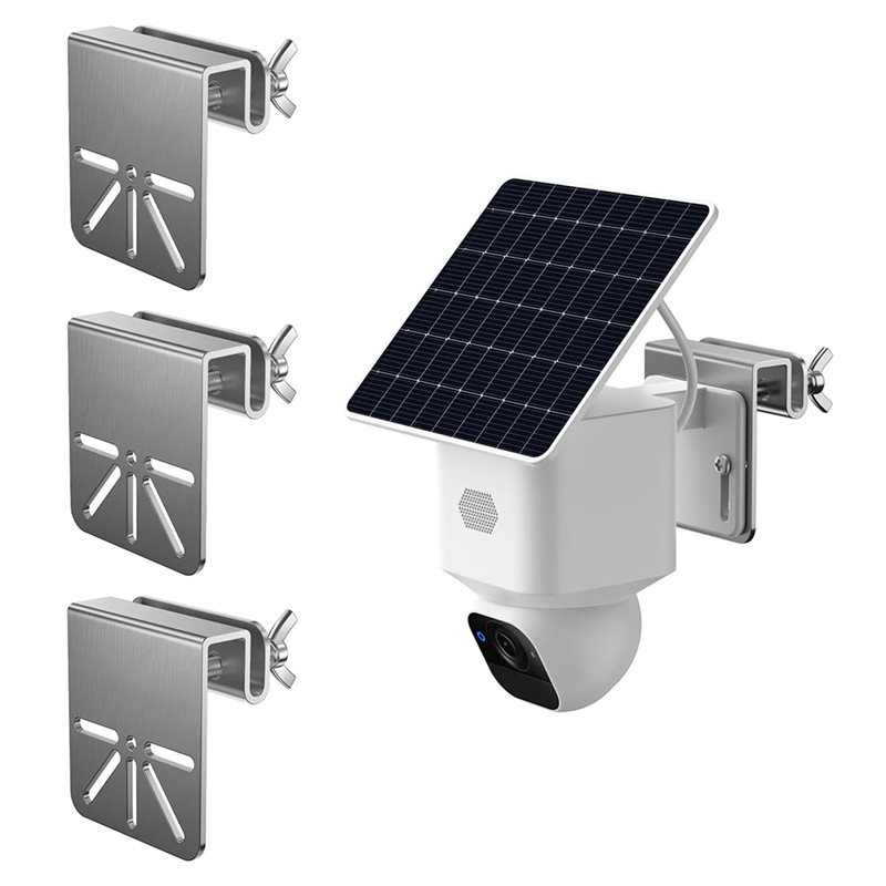 Soporte de montaje en canalón  - Eufy Camera S340 reseña y precio