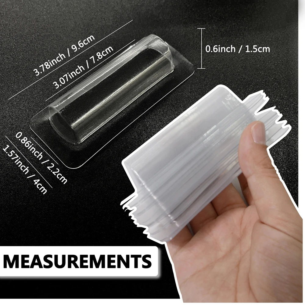 50/100 Uds. Portatarjetas con  - Plastic Dome Clear reseña y precio