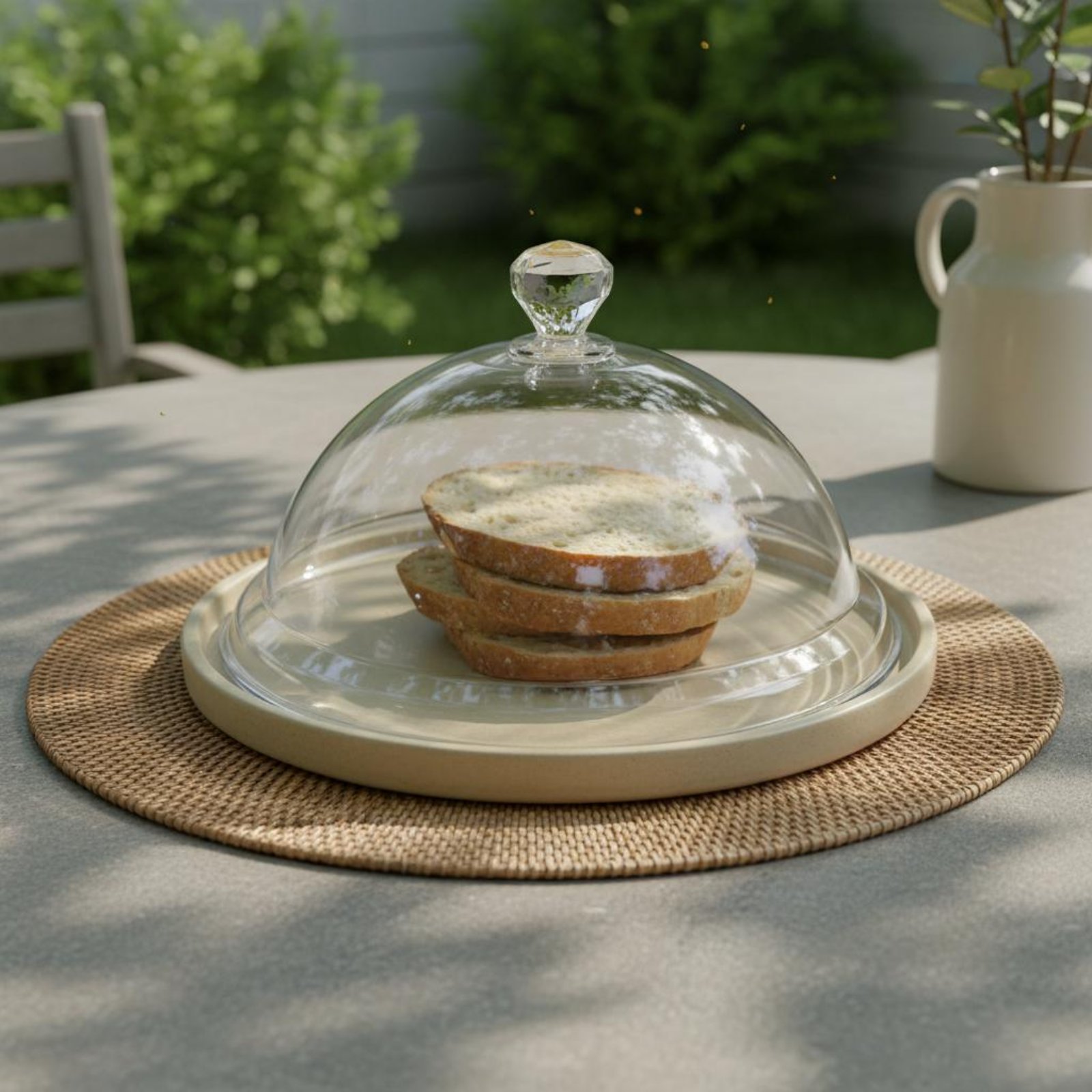 Protector de Alimentos, Tapa T - Plastic Dome Clear reseña y precio
