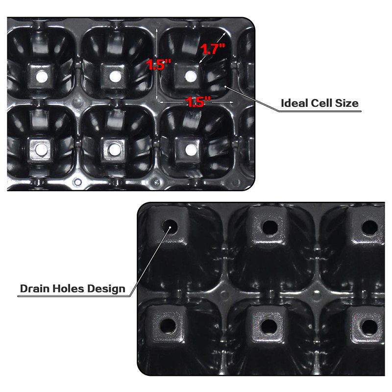 Paquete de VELIF-10 bandejas d - Propagation Tray 72 reseña y precio