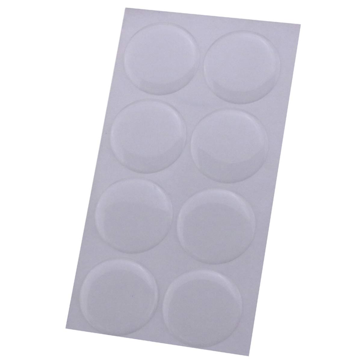 100 Uds nuevas pegatinas de cú - Plastic Dome Clear reseña y precio