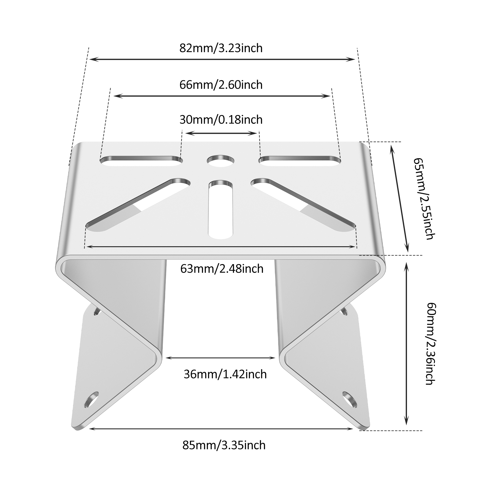 Soporte de metal para montaje  - Eufy Camera S340 reseña y precio