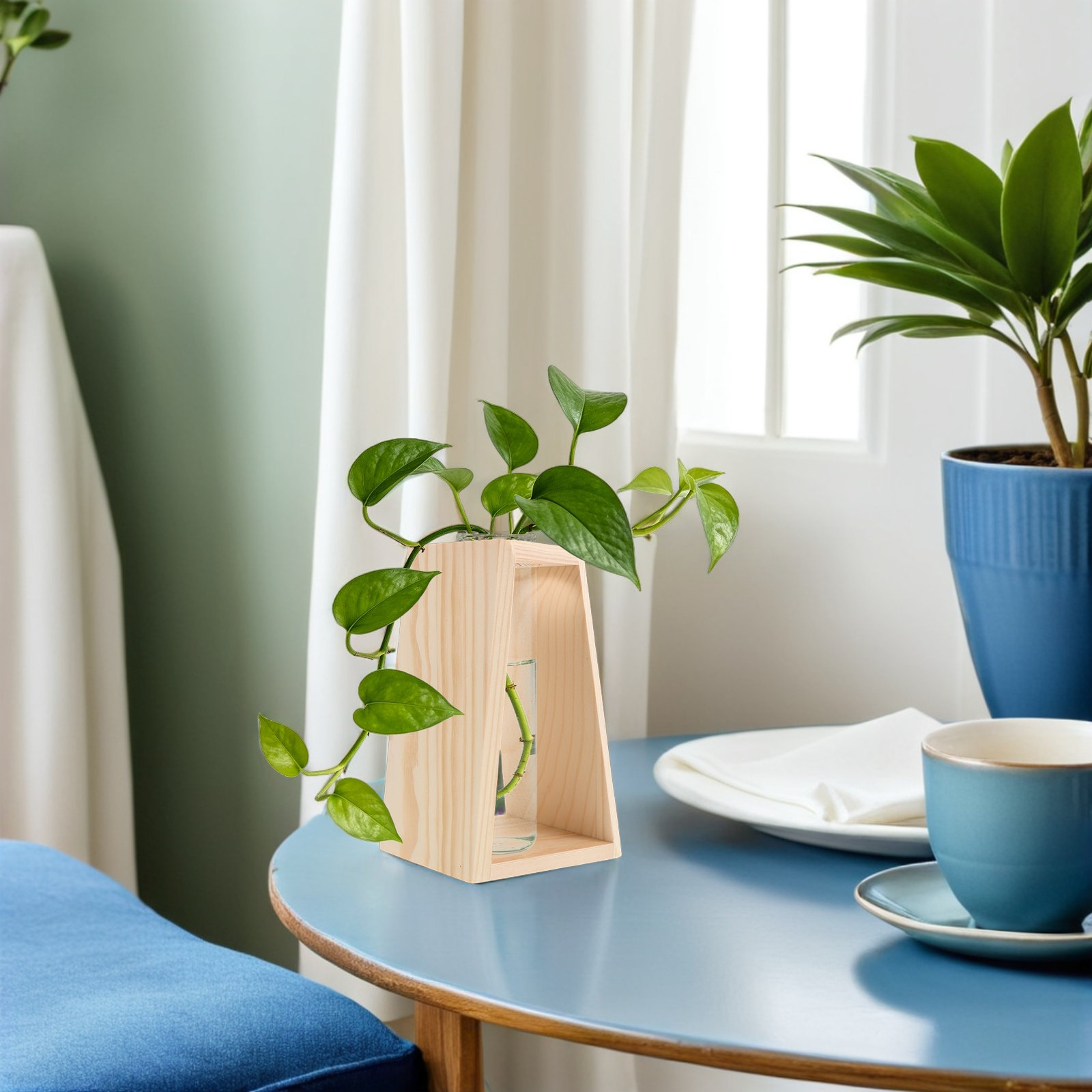 Soporte de Madera para Maceta  - Propagation Station Vase reseña y precio