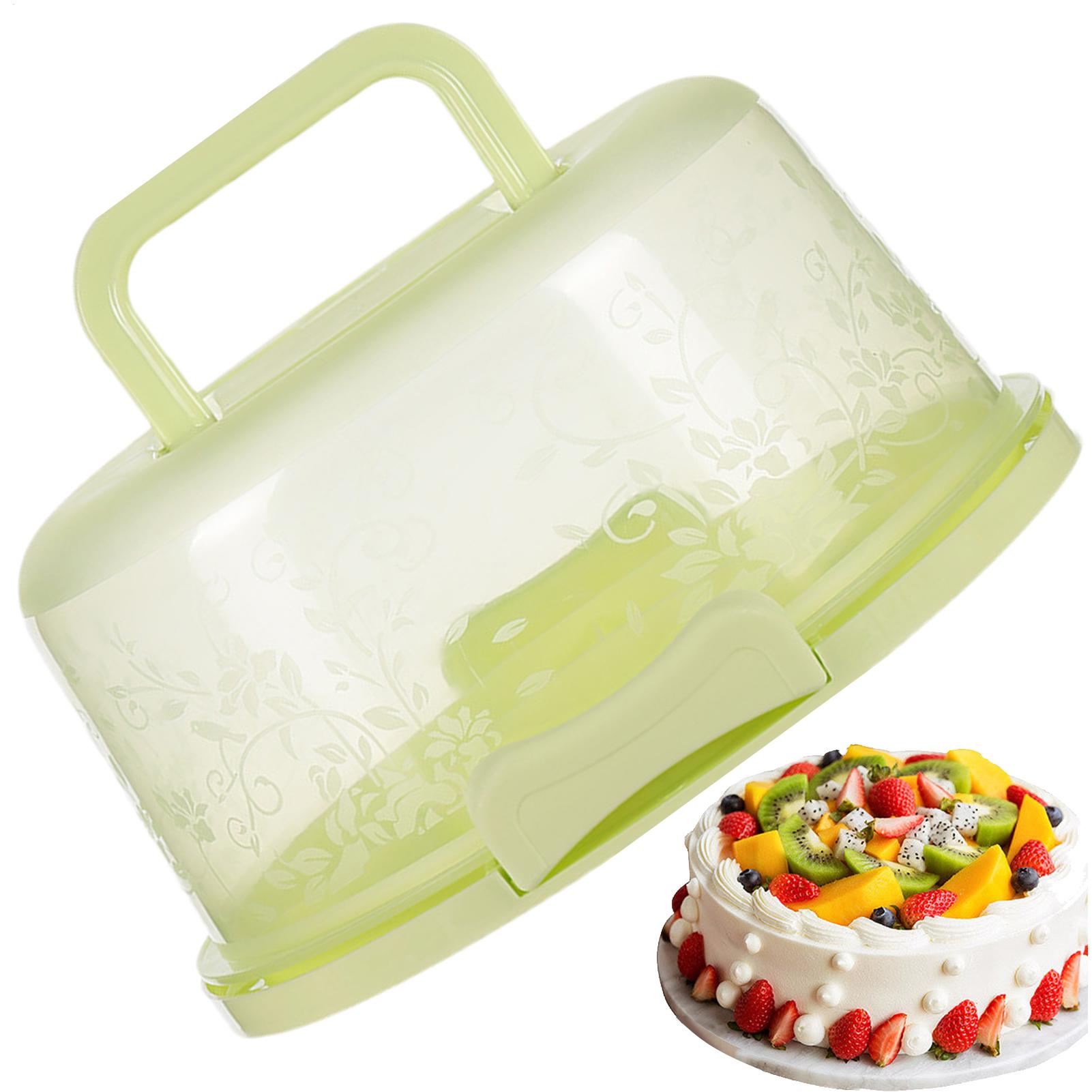 Contenedores para pasteles con - Plastic Dome Clear reseña y precio