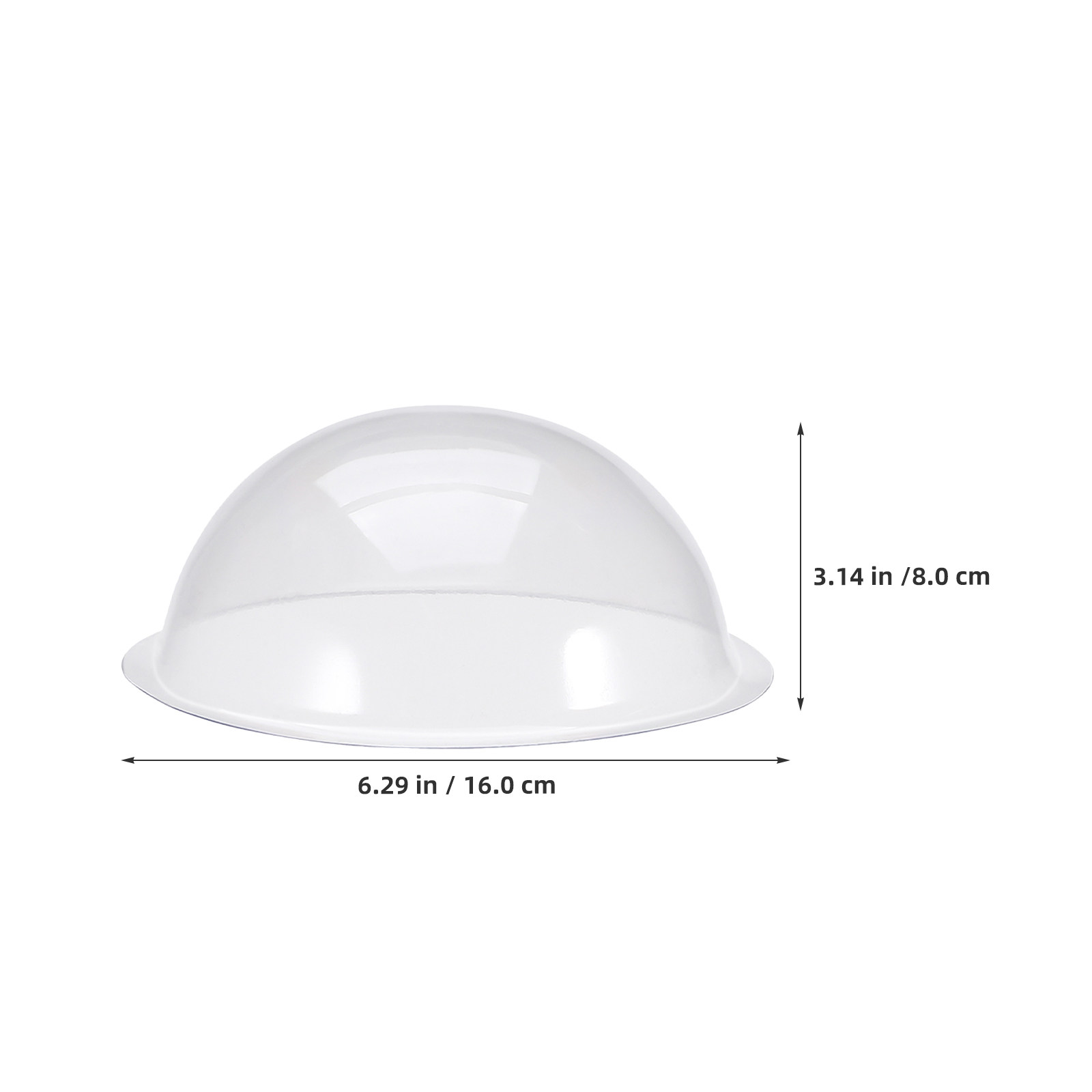 12 Piezas de Cubiertas Transpa - Plastic Dome Clear reseña y precio