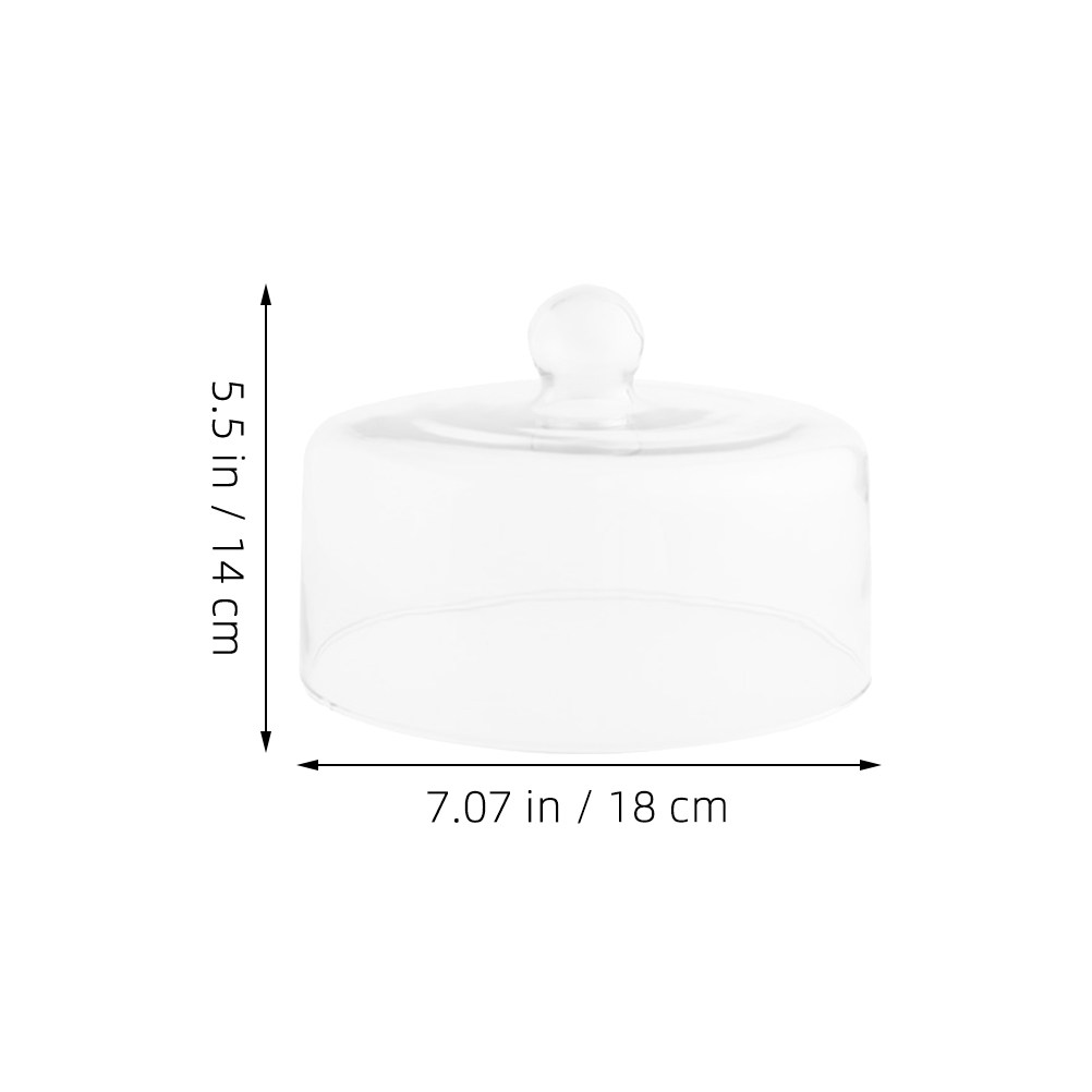 Tapa de Cristal Transparente d - Plastic Dome Clear reseña y precio